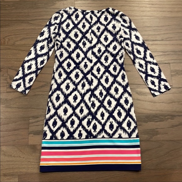 NWT Lilly Pulitzer Navy Beacon T-shirt Dress - Size XXS - Picture 2 of 9